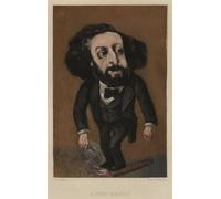 PMEFGJDPE Famous HD Canvas Art Canvas Wall Artwork Alfred Naquet by Andre Gill Classic Wall Decor for Home Decor 60x90cm