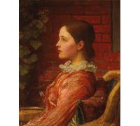 PMEFGJDPE Famous HD Canvas Art Canvas Wall Artwork Alice by George Frederick Watts Classic Wall Decor for Home Decor 60x90cm