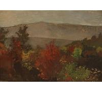 PMEFGJDPE Famous HD Canvas Art Canvas Wall Artwork Autumn Treetops October by Winslow Homer Classic Wall Decor for Home Decor 60x90cm