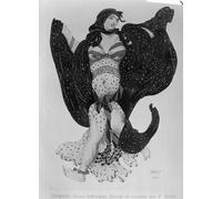 PMEFGJDPE Famous HD Canvas Art Canvas Wall Artwork Canvas Painting Picture for Poster by Leon Bakst Classic Wall Decor for Home Decor 60x90cm