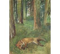 PMEFGJDPE Famous HD Canvas Art Canvas Wall Artwork Dead Animal Lying in the Undergrowth by Edgar Degas Classic Wall Decor for Home Decor 60x90cm
