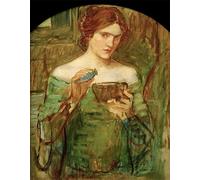 PMEFGJDPE Famous HD Canvas Art Canvas Wall Artwork Gone But Not Forgotten by John William Waterhouse Classic Wall Decor for Home Decor 60x90cm