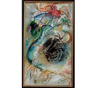 PMEFGJDPE Famous HD Canvas Art Canvas Wall Artwork Improvisation Iv by Wassily Kandinsky Classic Wall Decor for Home Decor 60x90cm