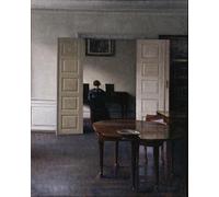 PMEFGJDPE Famous HD Canvas Art Canvas Wall Artwork Interior with Ida Playing the Piano by Vilhelm Hammershoi Classic Wall Decor for Home Decor 60x90cm