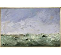 PMEFGJDPE Famous HD Canvas Art Canvas Wall Artwork Little Water by August Johan Strindberg Classic Wall Decor for Home Decor 60x90cm
