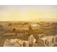 PMEFGJDPE Famous HD Canvas Art Canvas Wall Artwork Lucknow From india Ancient and Modern by William Crimea Simpson Classic Wall Decor for Home Decor 60x90cm