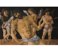 PMEFGJDPE Famous HD Canvas Art Canvas Wall Artwork Pieta or Dead Christ Supported by famous artist Classic Wall Decor for Home Decor 60x90cm