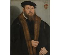 PMEFGJDPE Famous HD Canvas Art Canvas Wall Artwork Portrait of a Man by Lucas Cranach the Younger Classic Wall Decor for Home Decor 60x90cm