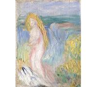PMEFGJDPE Famous HD Canvas Art Canvas Wall Artwork Small Study for by Pierre Auguste Renoir Classic Wall Decor for Home Decor 60x90cm