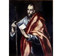 PMEFGJDPE Famous HD Canvas Art Canvas Wall Artwork the Apostle Saint Paul Painting by El Greco Classic Wall Decor for Home Decor 60x90cm