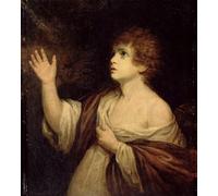 PMEFGJDPE Famous HD Canvas Art Canvas Wall Artwork the Calling of Samuel by Joshua Reynolds Classic Wall Decor for Home Decor 60x90cm