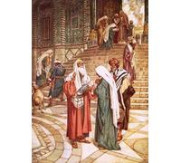 PMEFGJDPE Famous HD Canvas Art Canvas Wall Artwork the Child Jesus Brought to the Temple and Recognised by William Brassey Hole Classic Wall Decor for Home Decor 60x90cm