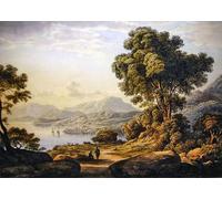 PMEFGJDPE Famous HD Canvas Art Canvas Wall Artwork View in the Lake District by Glover Classic Wall Decor for Home Decor 60x90cm