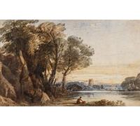 PMEFGJDPE Famous Painting Art Picture Poster Picture Capriiccio Landscape by Varley Colorful Art Print for Home Decor 60x90cm