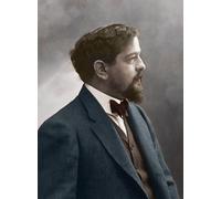 PMEFGJDPE Famous Painting Art Picture Poster Picture French Composer Claude Debussy by Nadar Colorful Art Print for Home Decor 60x90cm