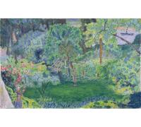PMEFGJDPE Famous Painting Art Picture Poster Picture Landscape with a Barge by Pierre Bonnard Colorful Art Print for Home Decor 60x90cm