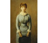 PMEFGJDPE Famous Painting Art Picture Poster Picture Miss Evelyn Otway by John Everett Millais Colorful Art Print for Home Decor 60x90cm