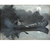 PMEFGJDPE Famous Painting Art Picture Poster Picture My Hatred of Him Seemed Suddenly to Have Taken to Itself Wings by Howard Pyle Colorful Art Print for Home Decor 60x90cm