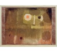 PMEFGJDPE Famous Painting Art Picture Poster Picture Physiognomy of the Cloudiness by Paul Klee Colorful Art Print for Home Decor 60x90cm