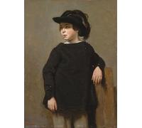 PMEFGJDPE Famous Painting Art Picture Poster Picture Portrait of a Child by Jean Baptiste Camille Corot Colorful Art Print for Home Decor 60x90cm