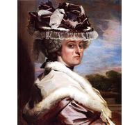 PMEFGJDPE Famous Painting Art Picture Poster Picture Portrait of Letitia F. Balfour John Singleton Copley Colorful Art Print for Home Decor 60x90cm