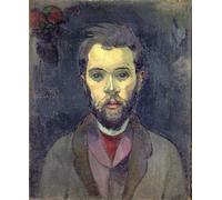 PMEFGJDPE Famous Painting Art Picture Poster Picture Portrait of William Molard Swedish Composer by Paul Gauguin Colorful Art Print for Home Decor 60x90cm
