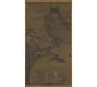 PMEFGJDPE Famous Painting Art Picture Poster Picture Summoning the Sage At Wei River by Ming Dynasty Chinese School Colorful Art Print for Home Decor 60x90cm