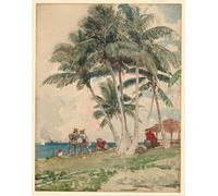 PMEFGJDPE Famous Painting Art Picture Poster Picture the Buccaneers by Winslow Homer Colorful Art Print for Home Decor 60x90cm