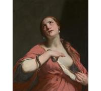 PMEFGJDPE Famous Painting Art Picture Poster Picture the Death of Cleopatra Ca by Guido Cagnacci Colorful Art Print for Home Decor 60x90cm