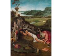 PMEFGJDPE Famous Painting Art Picture Poster Picture the Temptation of Saint Anthony the Hermit Saint Anthony the Great Is Subjected to the Temptations by Hieronymus Boske for Home Decor 60x90cm
