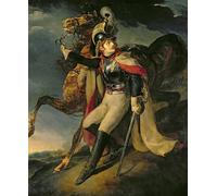 PMEFGJDPE Famous Painting Art Picture Poster Picture the Wounded Cuirassier by Theodore Gericault Colorful Art Print for Home Decor 60x90cm