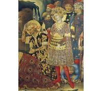 PMEFGJDPE Famous Painting HD Canvas Art Canvas Wall Artwork Adoration of the Magi Detail of Kings by Gentile Da Fabriano Classic Wall Decor for Home Decor 60x90cm