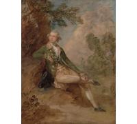 PMEFGJDPE Famous Painting HD Canvas Art Canvas Wall Artwork Edward Augustus Edwardof by Gainsborough Classic Wall Decor for Home Decor 60x90cm