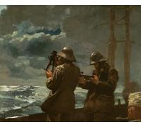 PMEFGJDPE Famous Painting HD Canvas Art Canvas Wall Artwork Eight Bells by Winslow Homer Classic Wall Decor for Home Decor 60x90cm