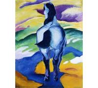PMEFGJDPE Famous Painting HD Canvas Art Canvas Wall Artwork Horse by Marc Classic Wall Decor for Home Decor 60x90cm