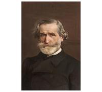 PMEFGJDPE Famous Painting HD Canvas Art Canvas Wall Artwork Portrait of Giuseppe Verdi by Giovann Classic Wall Decor for Home Decor 60x90cm