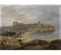 PMEFGJDPE Famous Painting HD Canvas Art Canvas Wall Artwork Prior's Haven Tynemouth by Johncarmichael Classic Wall Decor for Home Decor 60x90cm