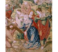 PMEFGJDPE Famous Painting HD Canvas Art Canvas Wall Artwork Series the Passion of Christ Fall on the Way to Calvary by Bernard Van Orley Classic Wall Decor for Home Decor 60x90cm