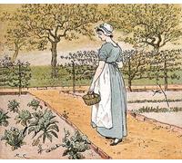 PMEFGJDPE Famous Painting HD Canvas Art Canvas Wall Artwork She Went Into the Garden to Cut a Cabbage Leaf to Make an fruit Pie by Famous Artist Classic Wall Decor for Home Decor 60x90cm
