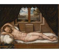 PMEFGJDPE Famous Painting HD Canvas Art Canvas Wall Artwork the Dying Marc by Lucas Cranach the Elder Classic Wall Decor for Home Decor 60x90cm