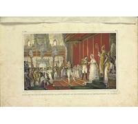 PMEFGJDPE Famous Painting HD Canvas Art Canvas Wall Artwork the Marriage of Amelie of Leuchtenberg and Emperor Pedro I of Brazil by Jean Baptiste Debret Classic Wall Decor for Home Decor 60x90cm