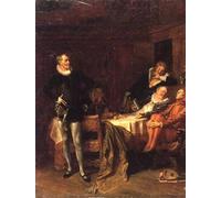 PMEFGJDPE Famous Painting HD Canvas Art Canvas Wall Artwork Twelfth Night by Eduard Von Grutzner Classic Wall Decor for Home Decor 60x90cm