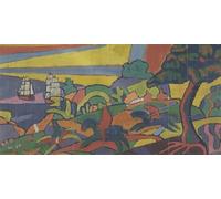 PMEFGJDPE Famous Painting Pictures Paintings Canvas Prints Design for Deer Hunting Mural in the Cabaret Theatre Club by Spencer Frederick Wall Art Graffiti for Home Decor 60x90cm