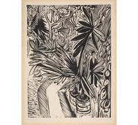 PMEFGJDPE Famous Painting Pictures Paintings Canvas Prints Greenhouse. Jena by Ernst Ludwig Kirchner Wall Art Graffiti for Home Decor 60x90cm