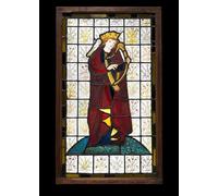 PMEFGJDPE Famous Painting Pictures Paintings Canvas Prints King David the Poet by Edward Burne Jones Wall Art Graffiti for Home Decor 60x90cm