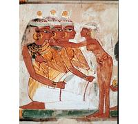 PMEFGJDPE Famous Painting Pictures Paintings Canvas Prints Maid Helping Three Women Holding Flowers to Put on Before the Funeral Banquet by Famous Artist Wall Art Graffiti for Home Decor 60x90cm