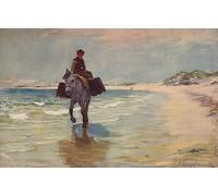PMEFGJDPE Famous Painting Pictures Paintings Canvas Prints on the Connemara by Farquharson Wall Art Graffiti for Home Decor 60x90cm