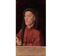 PMEFGJDPE Famous Painting Pictures Paintings Canvas Prints Portrait of a Young Man Jan van Eyck Wall Art Graffiti for Home Decor 60x90cm
