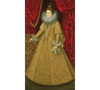 PMEFGJDPE Famous Painting Pictures Paintings Canvas Prints Portrait of Queen Isabel Clara Eugenia by Sánchez Coello Wall Art Graffiti for Home Decor 60x90cm