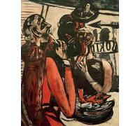 PMEFGJDPE Famous Painting Pictures Paintings Canvas Prints Prunier by Max Beckmann Wall Art Graffiti for Home Decor 60x90cm